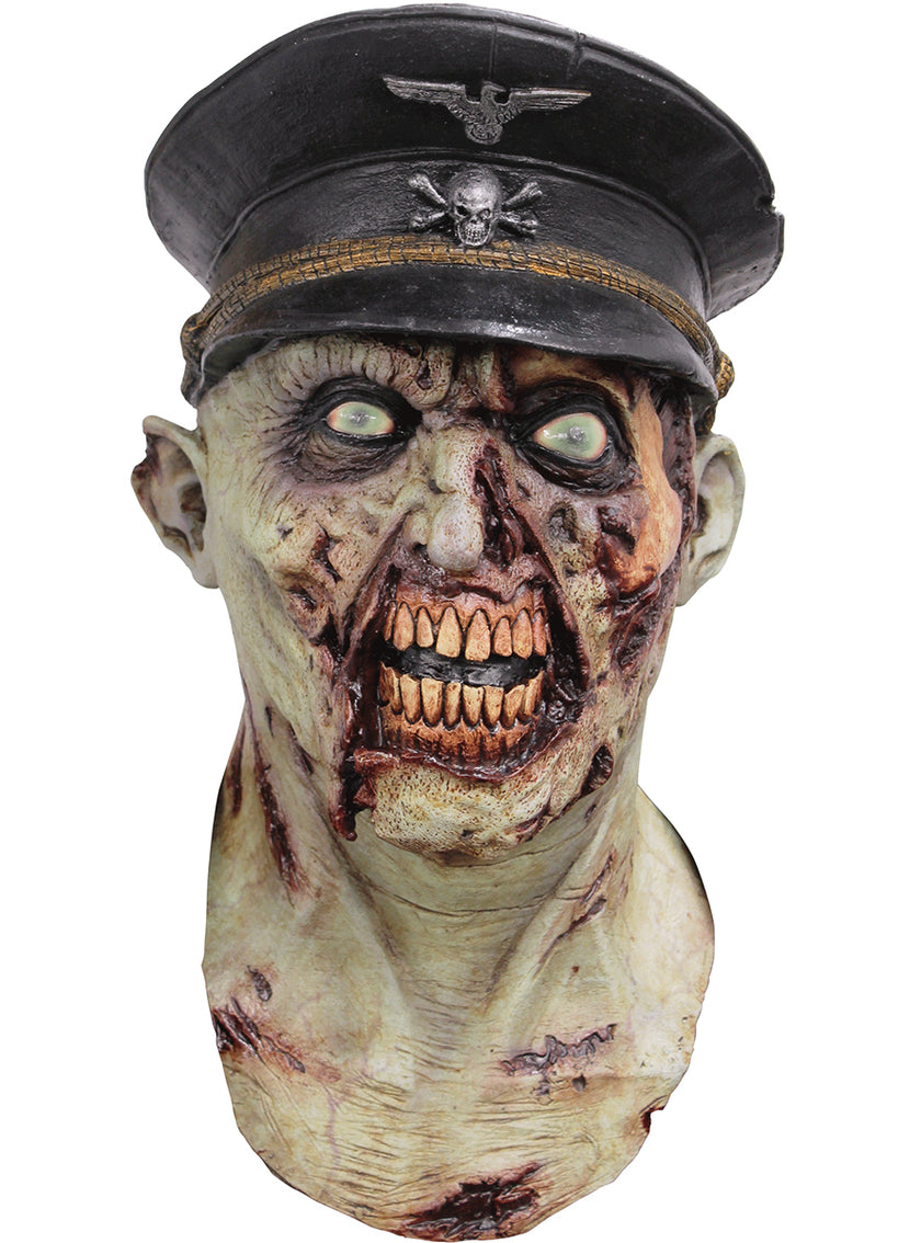 Masque Zombie Capitaine Armée adulte