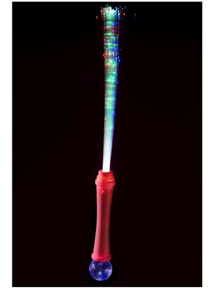 Baguette magique de fibre optique