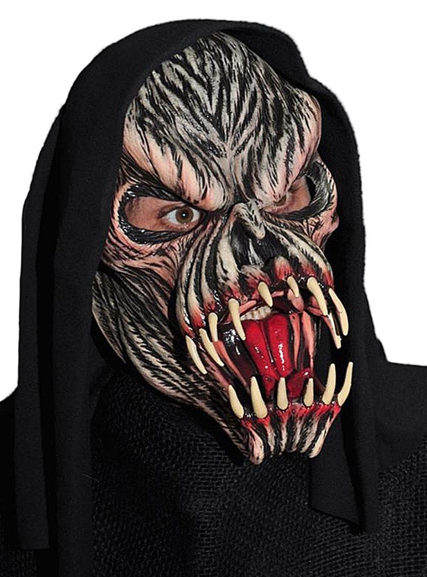 Masque monstre grandes canines adultes