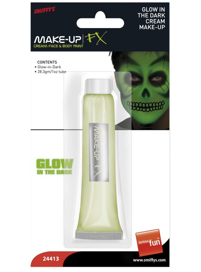 Maquillage qui brille dans l'obscurité