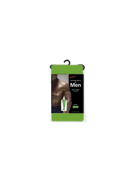 Collants verts pour homme