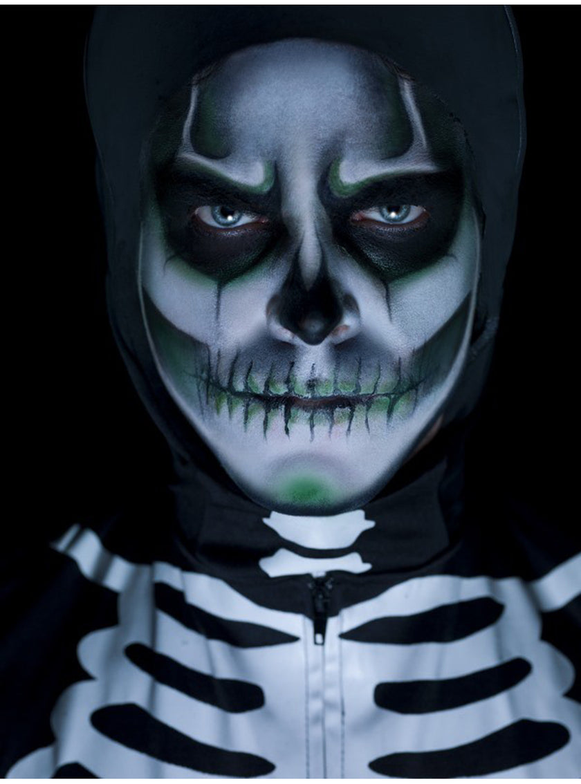 Kit de maquillage de squelette qui brille dans l'obscurité