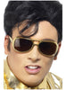 Lunettes de soleil d'Elvis dorées