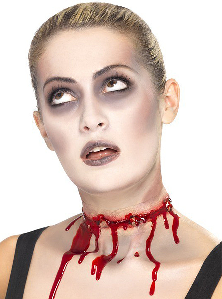 Plaie ouverte avec une coupure fine