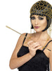 Fume-cigarette extensible dorée style années 20