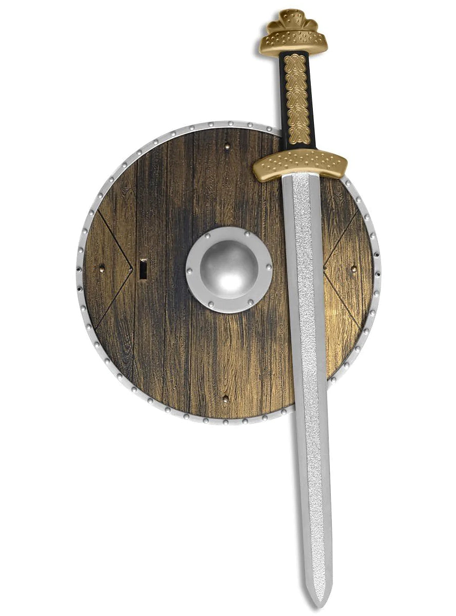 Kit médiéval avec épée et bouclier