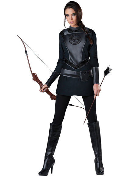 Déguisement Guerrière Chasseuse femme