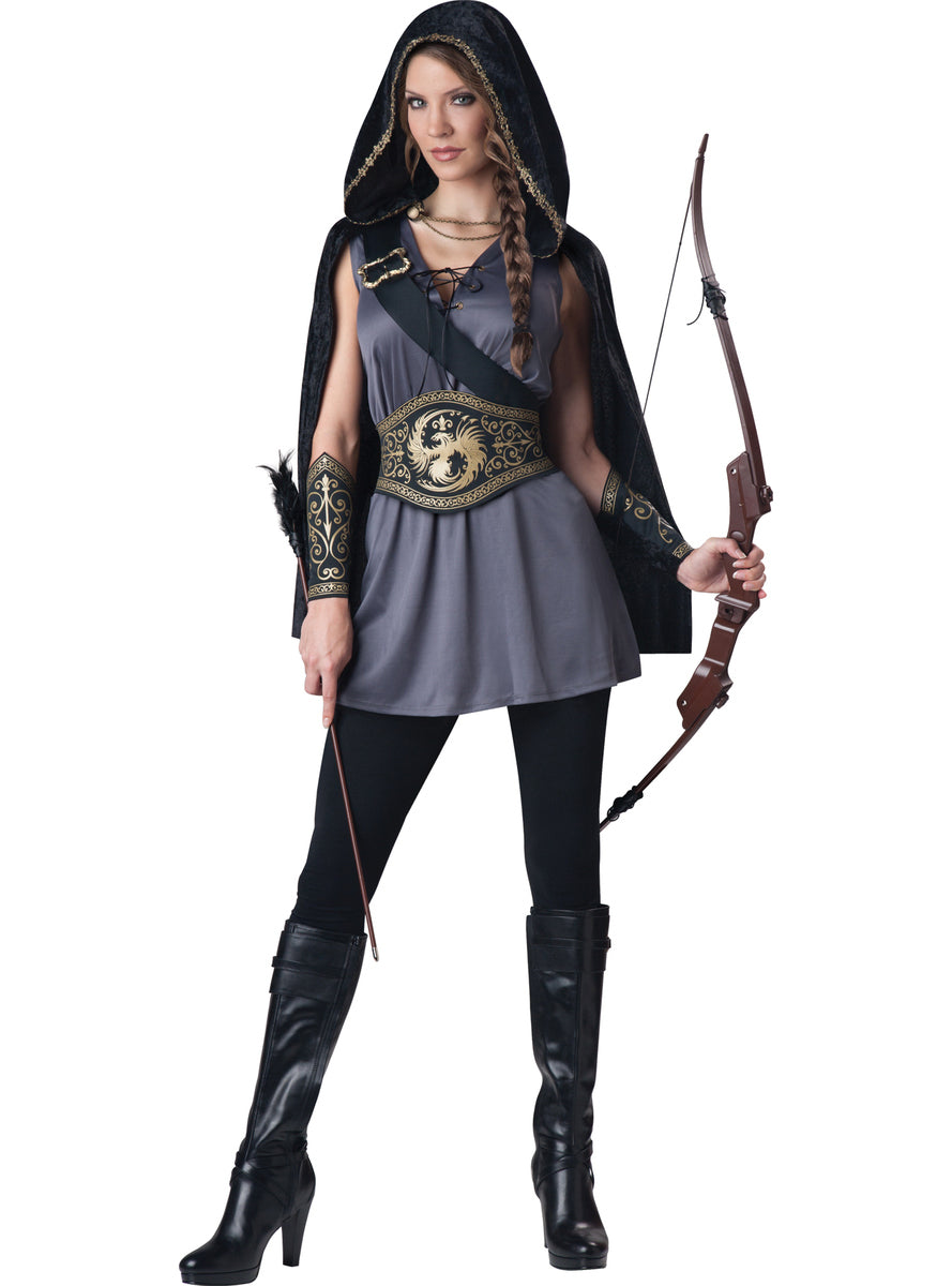 Déguisement Chasseuse médievale femme
