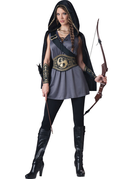 Déguisement Chasseuse médievale femme