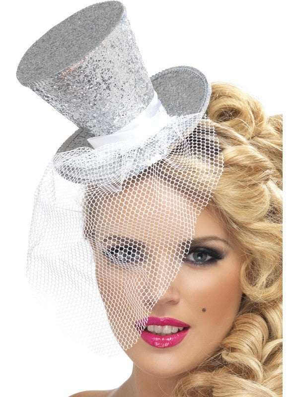 Petit chapeau argenté Fever