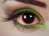 lentilles de contact diable démon rouge noir 12 mois