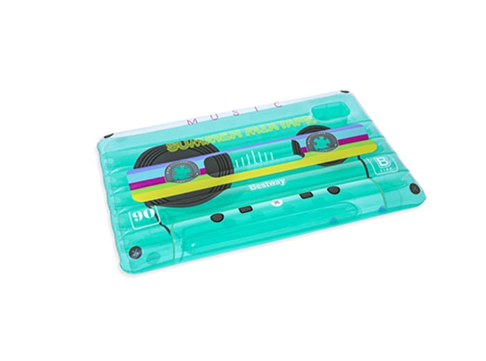 matelas gonflable cassette rétro vintage 1.74x1.17m