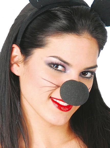 Nez noire en mousse