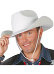 Chapeau de cow-boy blanc