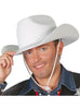 Chapeau de cow-boy blanc