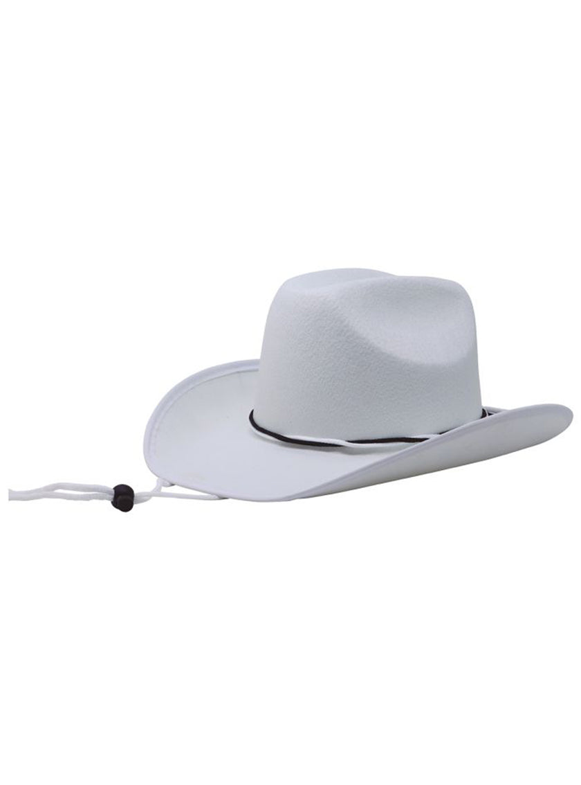 Chapeau de cow-boy blanc