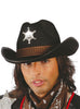 Chapeau de shérif noir