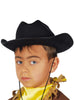 Chapeau cow-boy enfant noir