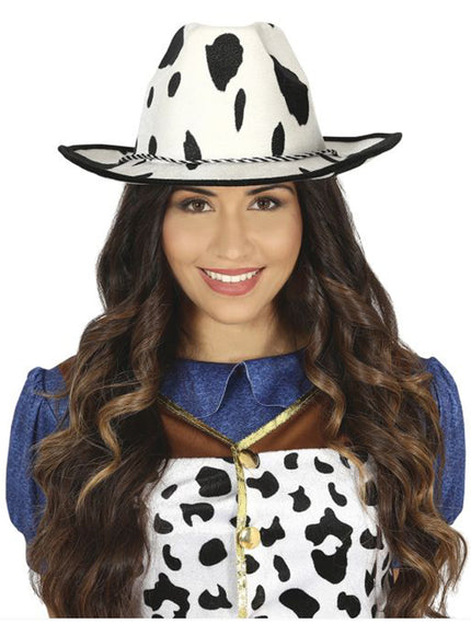 Chapeau de cow-boy de vache