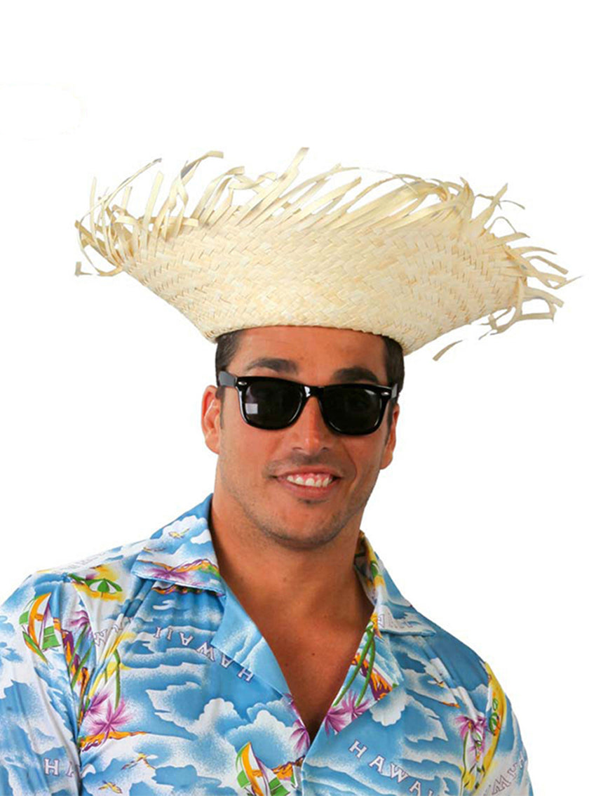 Chapeau en paille adulte