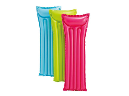 matelas pneumatique gonflable fluo mix 1.83x0.76m