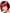 Perruque rousse frange femme