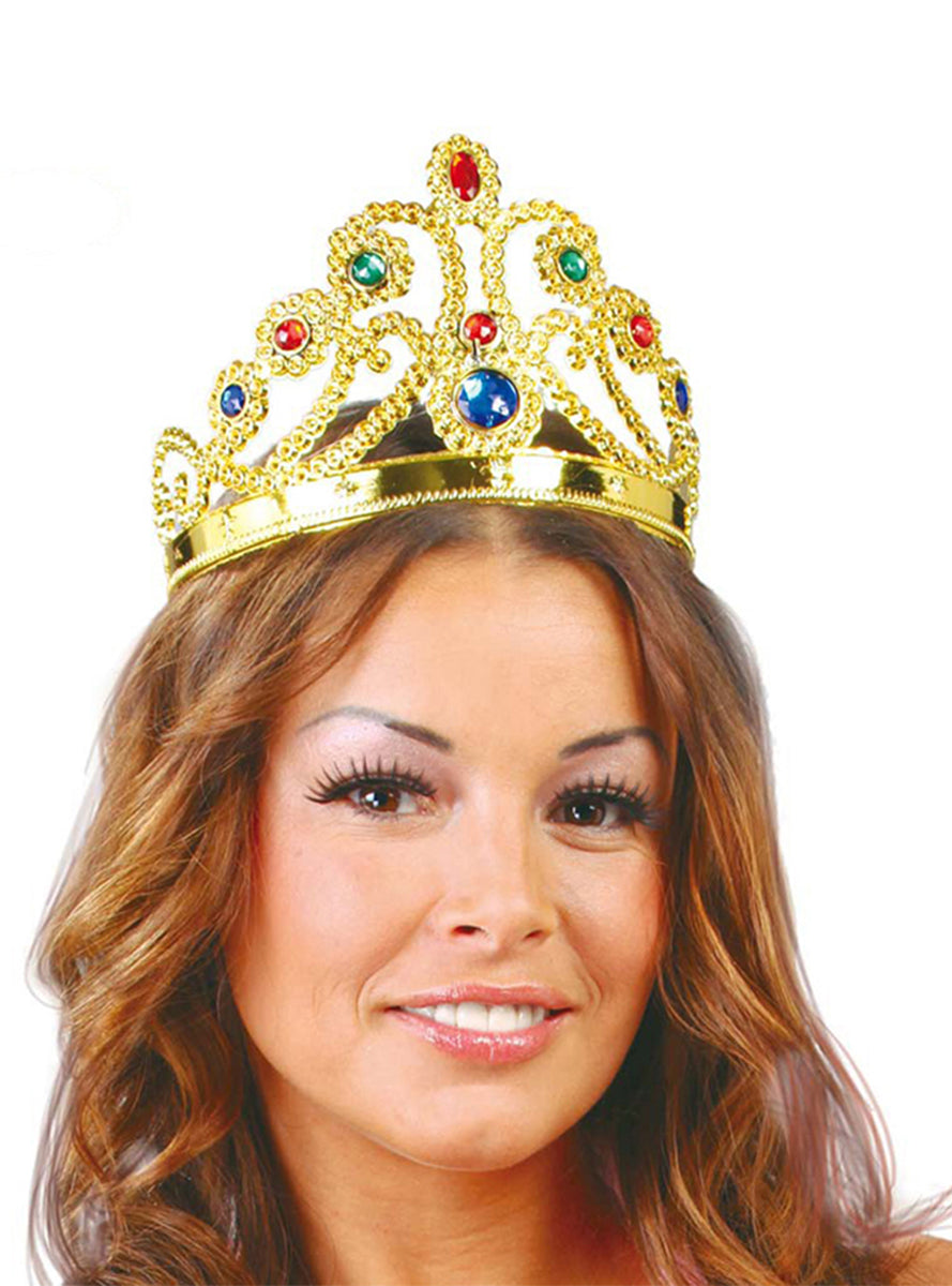 Couronne de reine d'or