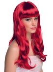 Perruque rouge femme