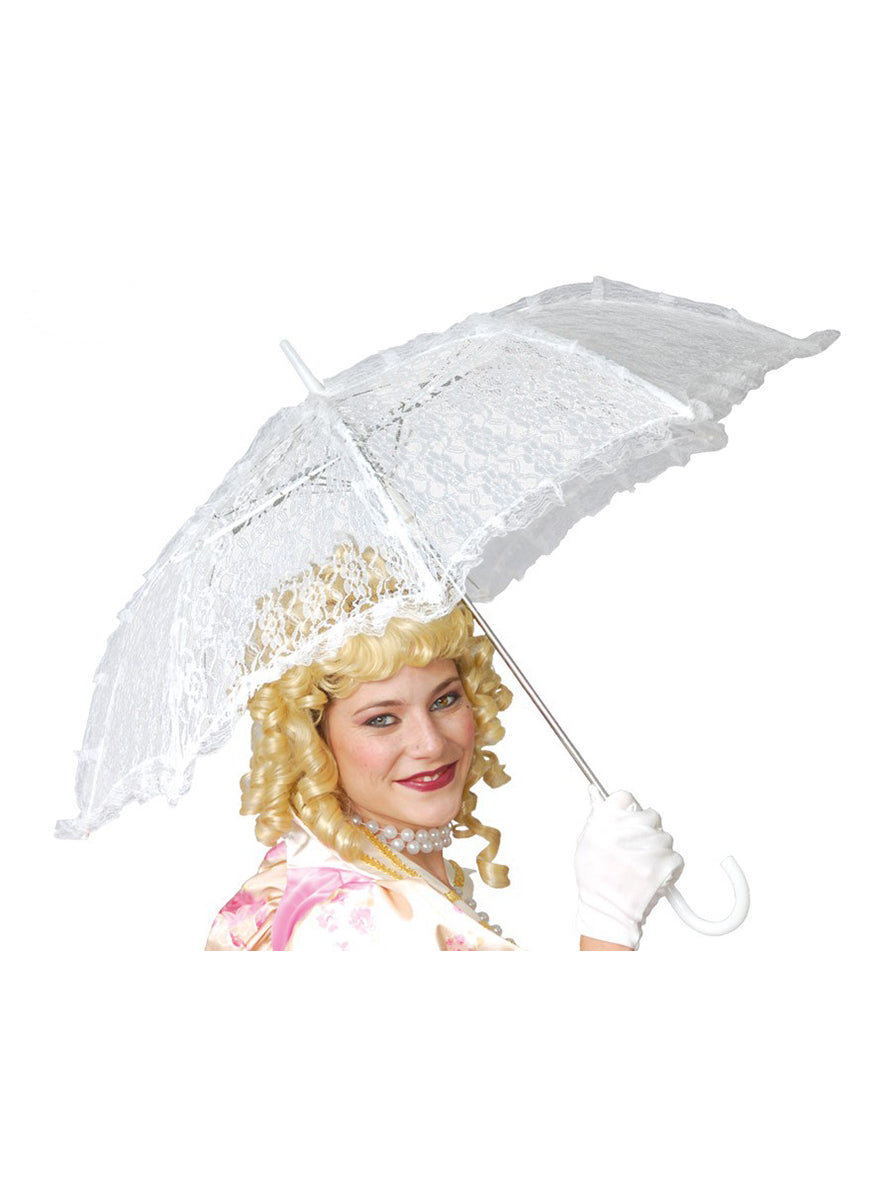 Parasol blanc