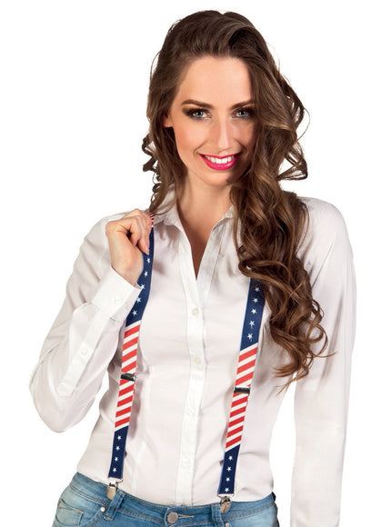 Bretelles USA adulte