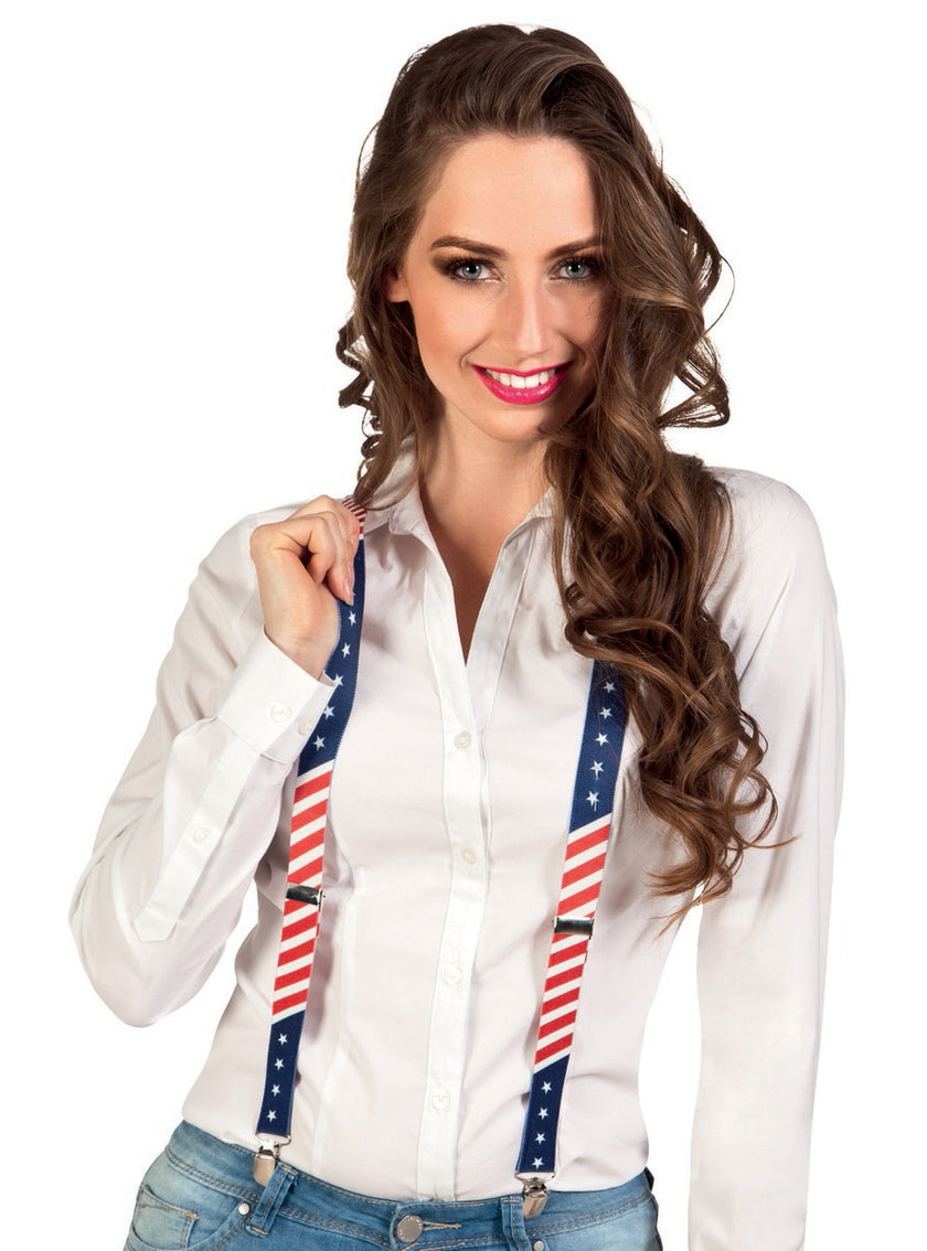 Bretelles USA adulte