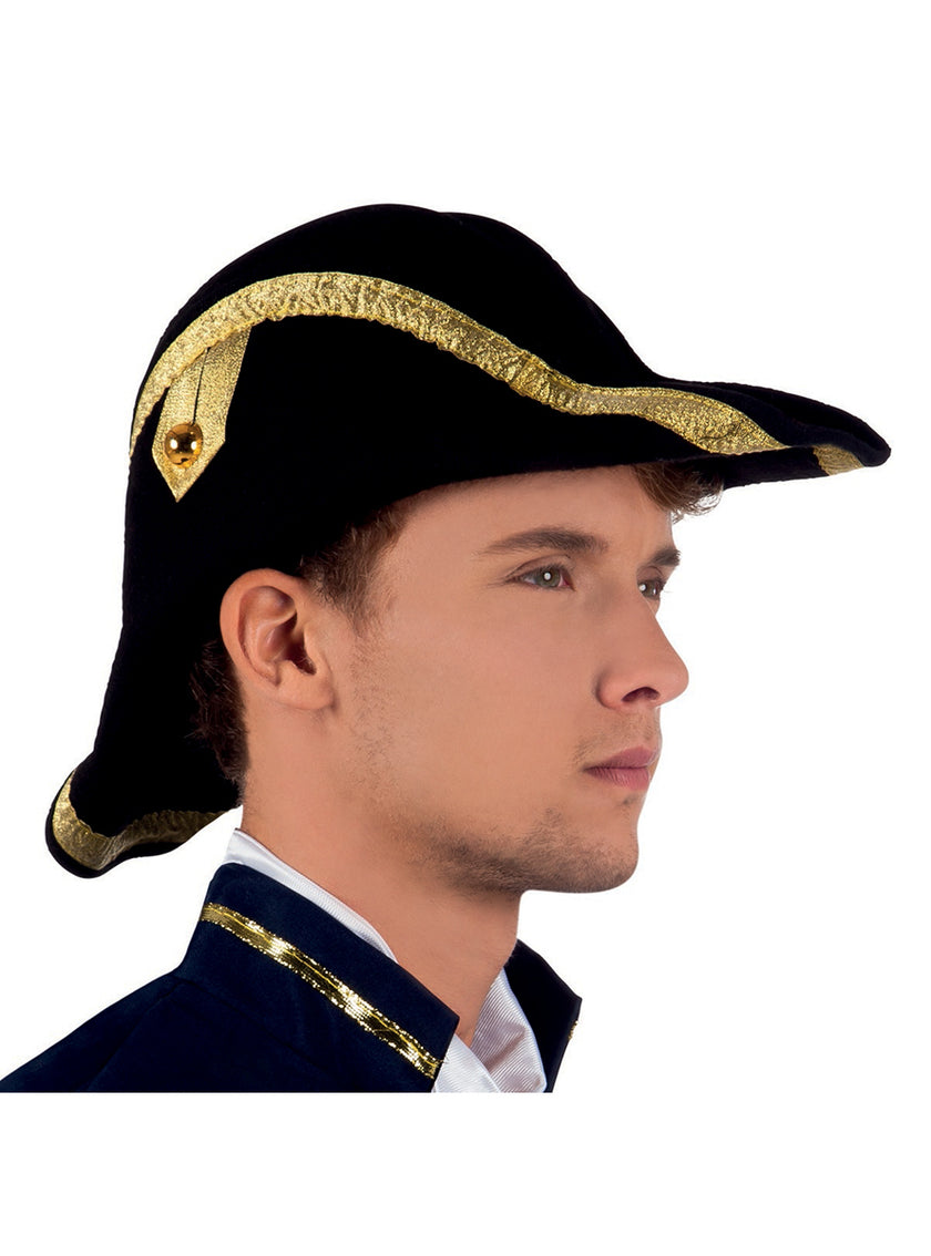 Chapeau amiral de l'époque homme