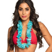 Collier Hawaï turquoise adulte