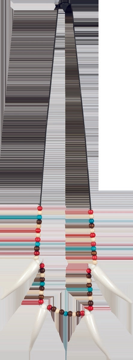 Collier indien dents adulte