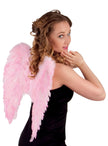 Ailes en plumes roses adulte