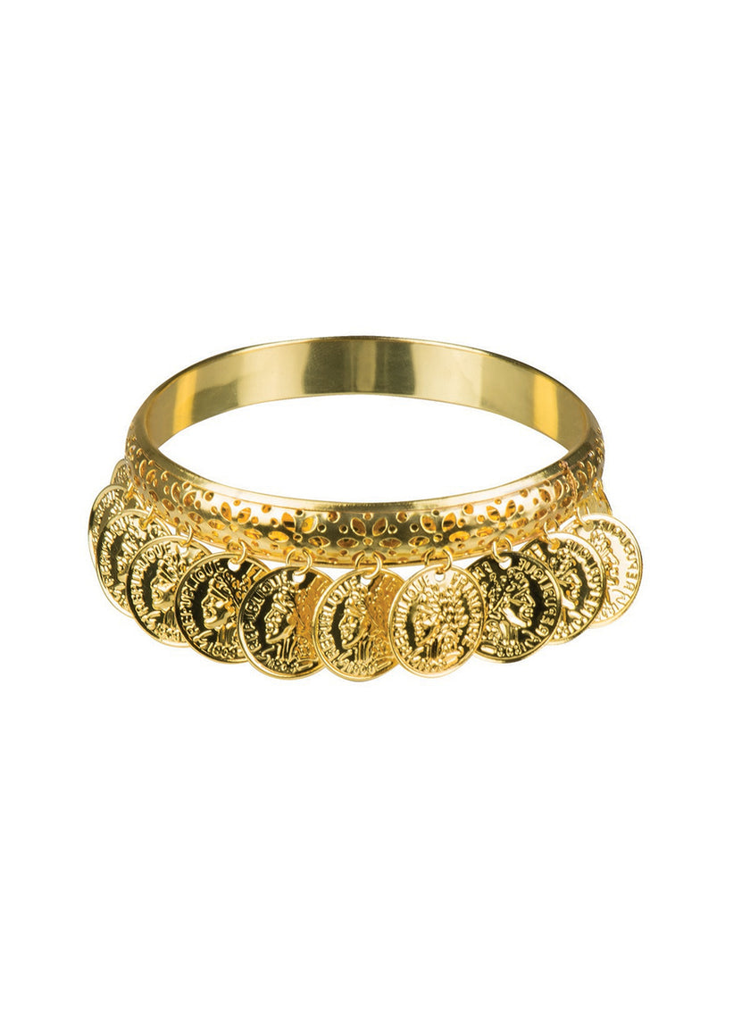 Bracelet doré pièces adulte