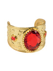 Bracelet oriental avec diamant rouge adulte