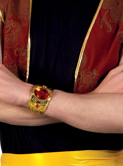 Bracelet oriental avec diamant rouge adulte