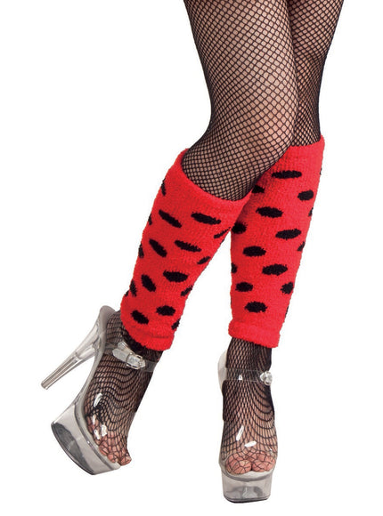 Guêtres coccinelle courtes femme