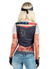 T-shirt motarde sexy femme