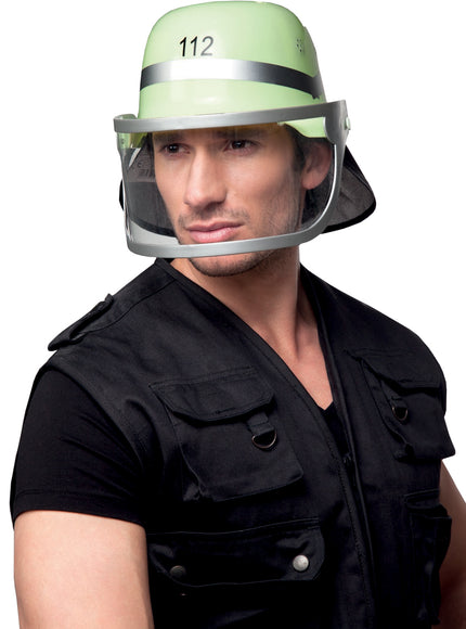 Casque pompier à la rescousse adulte