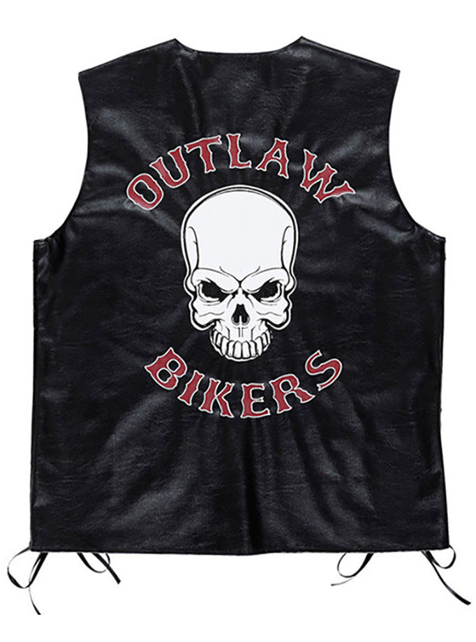 Gilet motard biker homme