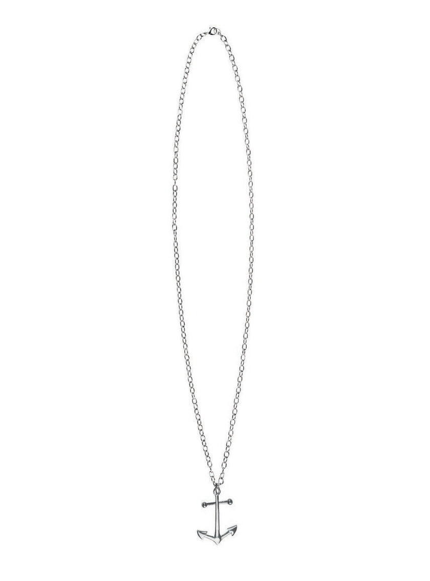 Collier ancre marine femme