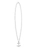 Collier ancre marine femme
