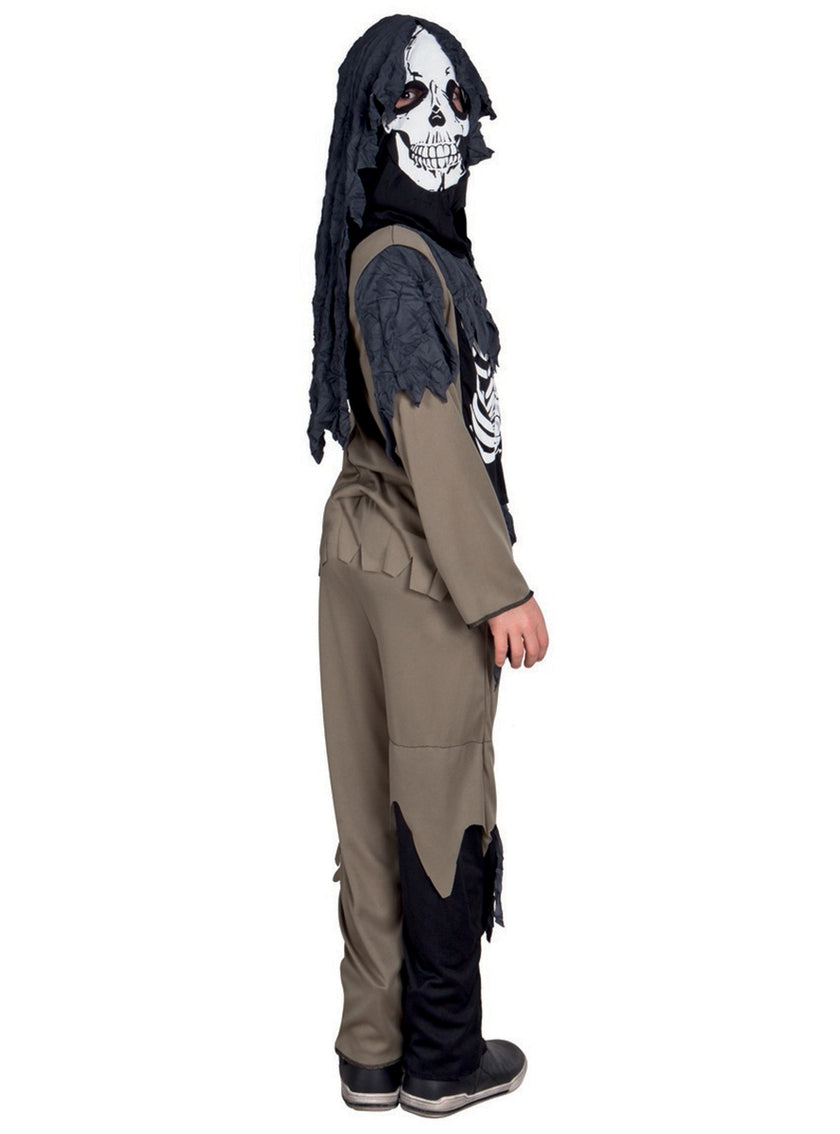 Déguisement squelette haillon enfant