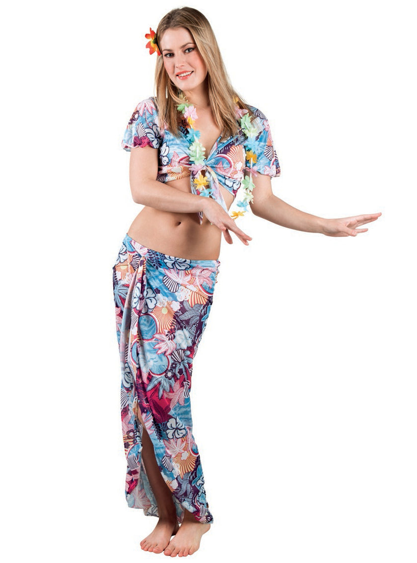 Déguisement beauté hawaïenne femme