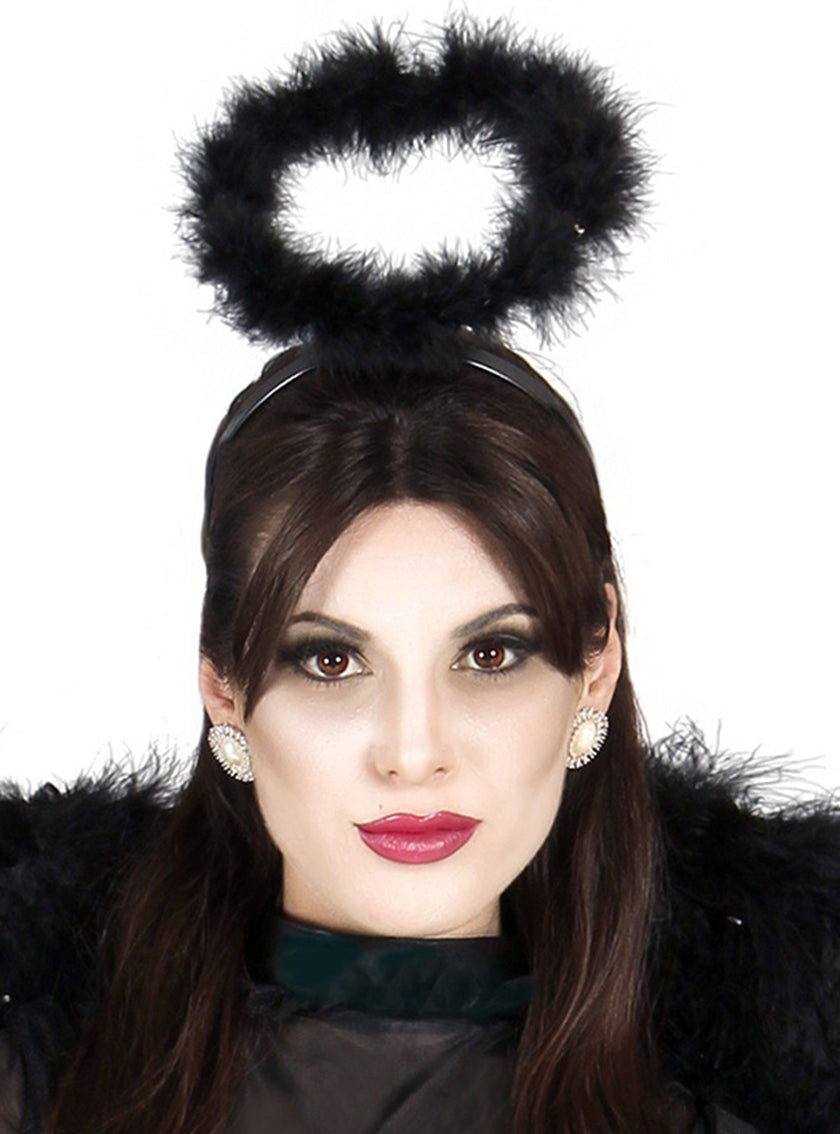 Diadème d'Ange Noir