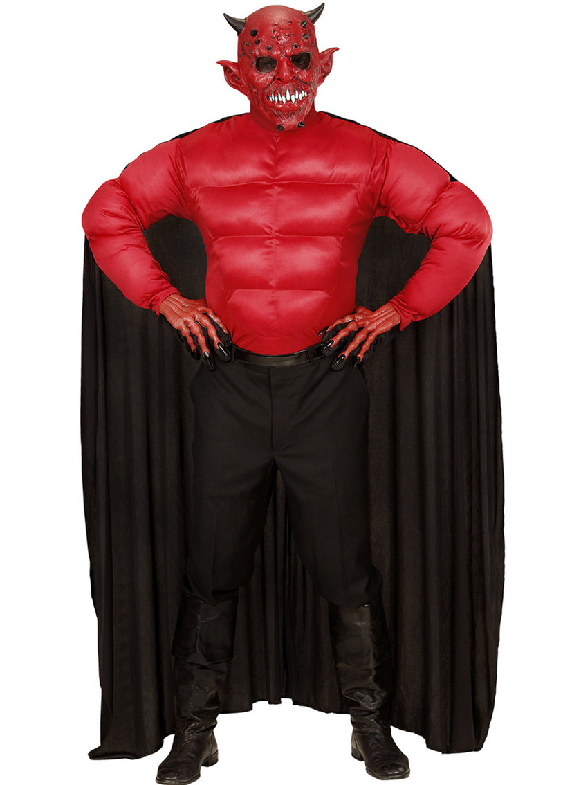 Déguisement diable musclé homme