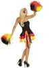 Robe pompom girl Allemagne femme