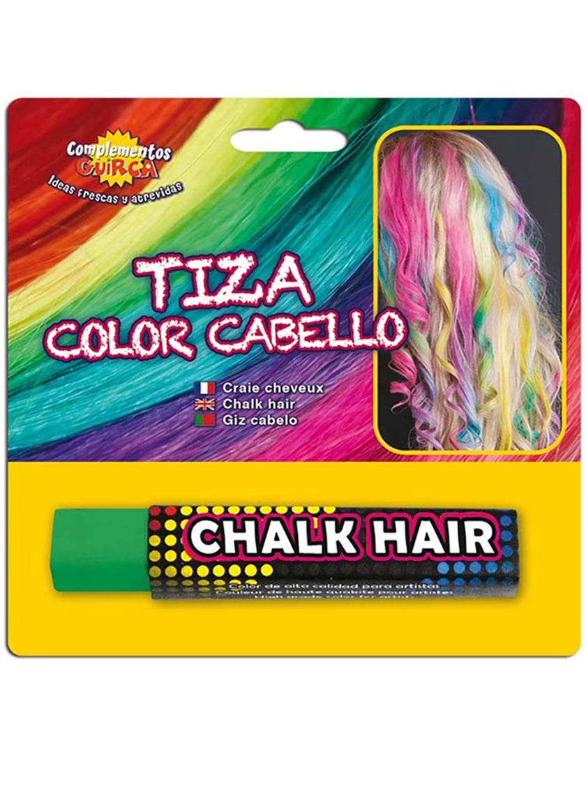 1 craie pour colorer les cheveux en Vert